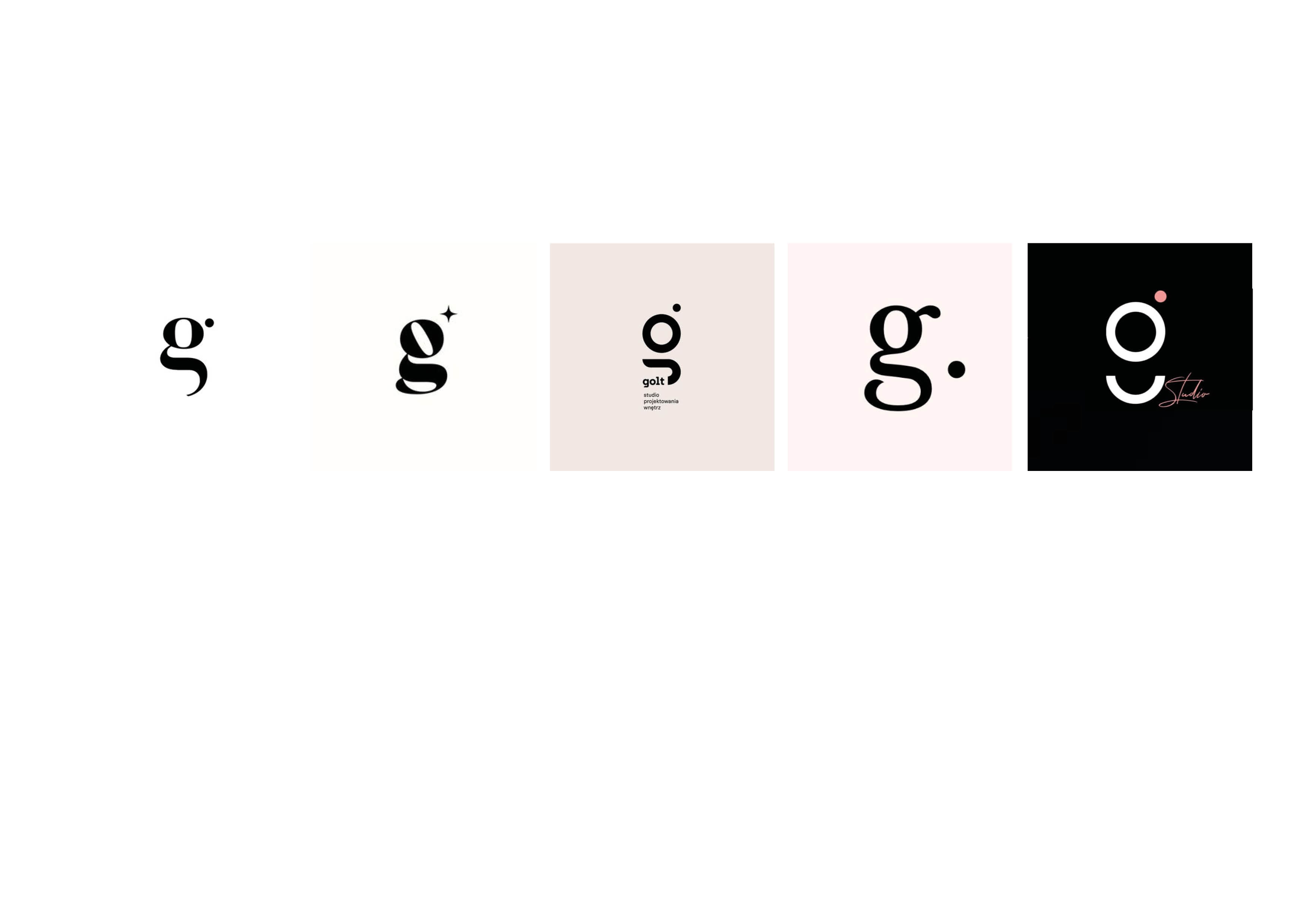 Creatieve varianten van Garamond g